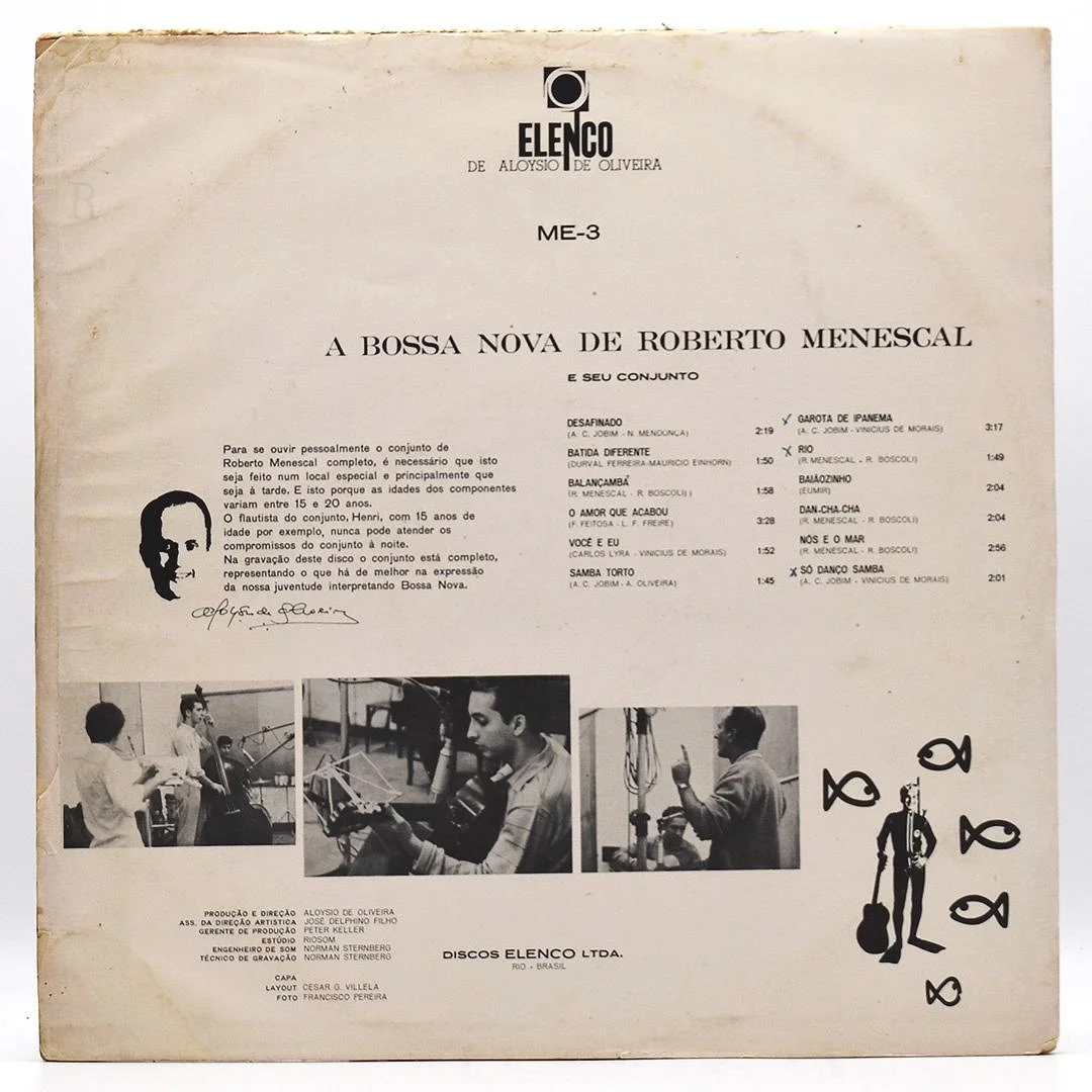 レコード A Bossa Nova de Roberto Menescal